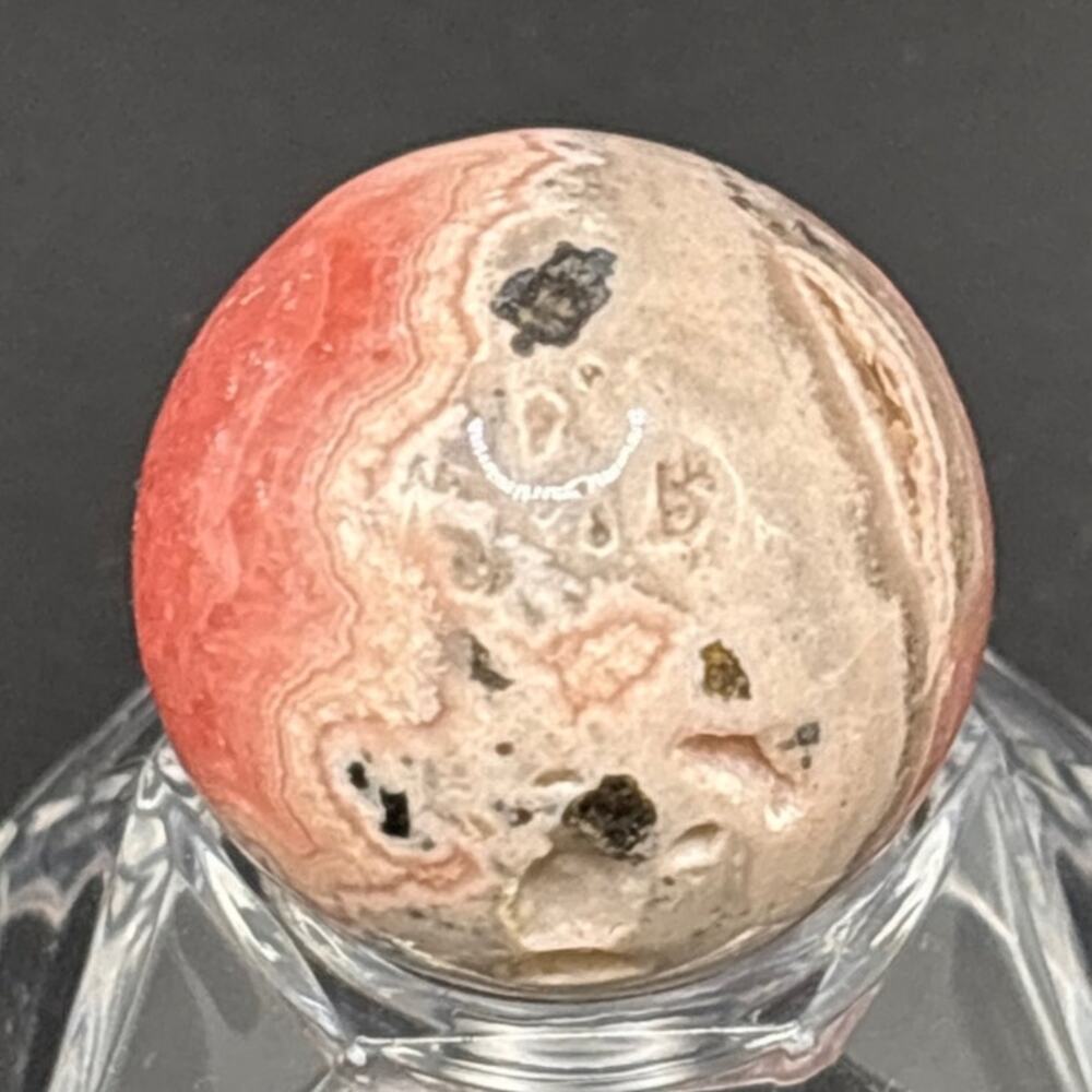 Beautiful Mini Rhodochrosite Sphere